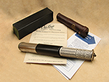 1920's Otis King Model L type B cylindrical slide rule in leather case